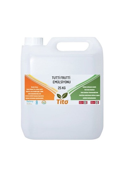 Tutti Frutti Meyve Karışımı Emülsiyonu 25 Kg