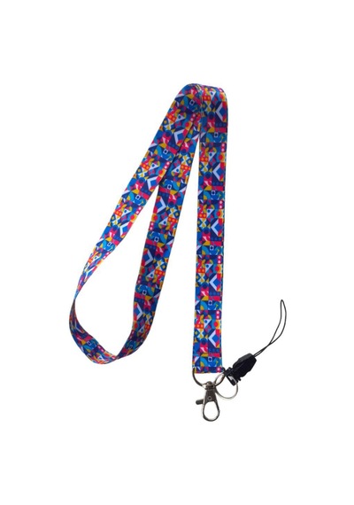 Renkli Kart Askı Ipi, Yaka Askı Ipi, Boyun Askı - 2 Cm