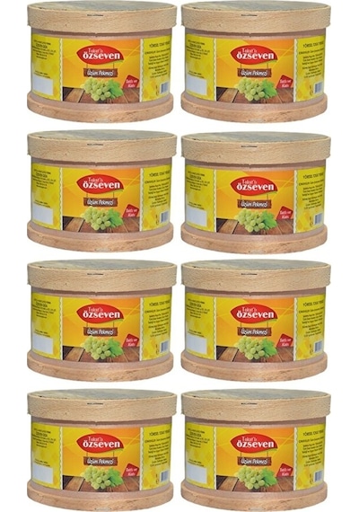 Tokat'lı Özseven Katı Üzüm Pekmezi 8 x 1400 G