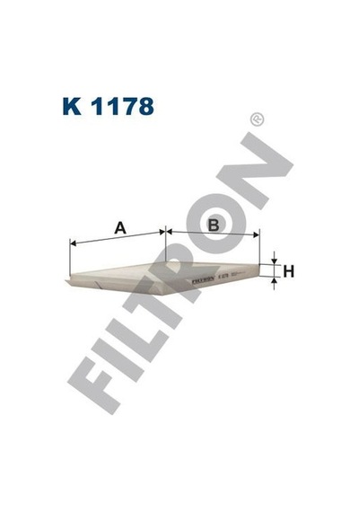 FILTRON K1178 POLEN FİLTRESİ CHEVROLET AVEO 1.4 16V 94HP 02/06-