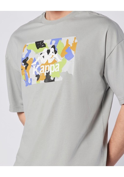 Kappa Tarsty Tee Erkek Gri Comfort Tişört