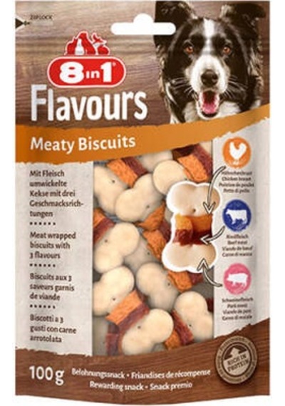 Flavours Meaty Biscuits Kıtır Köpek Ödülü 100 Gr