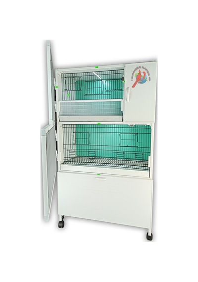 İstanbul Kafes Model 2Dys Pvc Kuş Dolabı