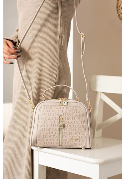 Kadın Çok Bölmeli Ayarlanabilir Askılı Lüks El Ve Omuz Çantası Shoulder Bag Taş