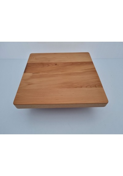 Bintaşmobilya Kayın Kütük Cafe Masa Üstü Tablası 60X60.Cm