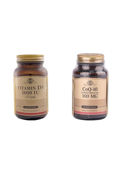 Solgar Vitamin D3 1000 Iu 100 Tablet Solgar Coenzyme Q-10 100 Mg