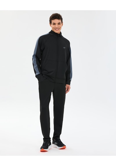 Skechers M Performance Track Suit Erkek Siyah Eşofman Takımı S241211-3817
