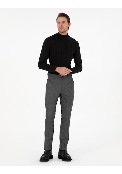 Pierre Cardin Erkek Gri Pantolon Kanvas-chino 50299539-vr024 Gri