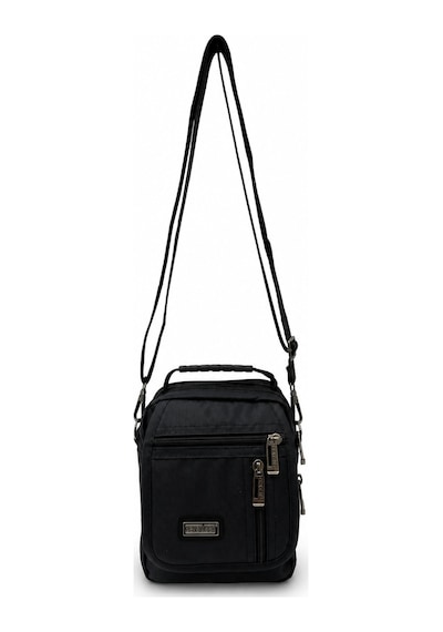Seventeen Unisex Çok Bölmeli Fermuarlı Günlük Organizer Bel, El Ve Omuz Çantası Siyah