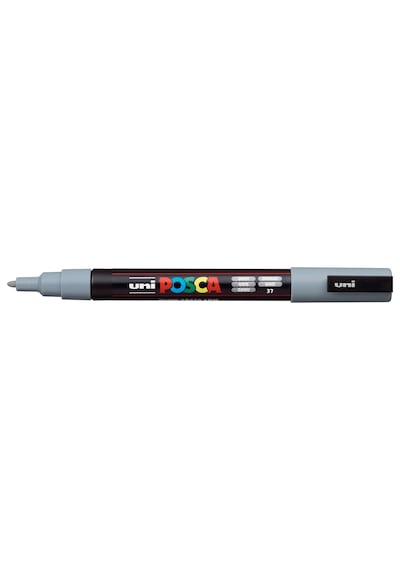 Uni Posca Pc-3M Boyama Markörü 0.9-1.3 Mm Gri