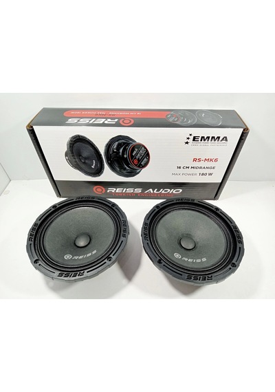 Reiss 16cm Midrange - Reiss 180w Midrange Hoparlör - Reiss Prof Midrange - Reiss Sticker Hediyeli