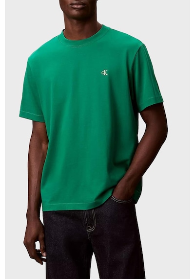 Calvin Klein Erkek T Shirt Lv04rc275g 2es Yeşil Yeşil