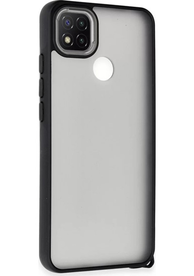 Newface Xiaomi Redmi 9c Kılıf Elegant Kapak - Siyah