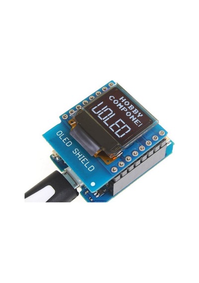 Wemos D1 Mini Oled Shield Modül 64x48 Pixel Lcd Wireless Wifi