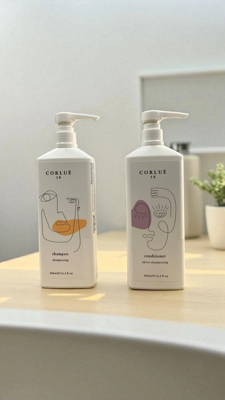 Corlue 18 Shampoo 360 Ml + Condıtıoner 360 Ml Tüm Saçlar