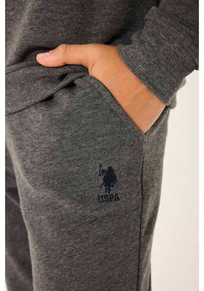U.S. Polo Assn. Erkek Çocuk Antrasit 2li Takım Us2239-c-v2