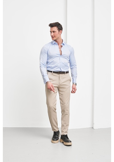 Modefendi Regular Fit Gömlek Buz Mavisi