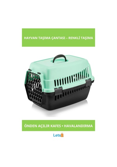 Renkli Hava Alma Özellikli Taşıma Çantası Küçük Irk Köpekler Ve Kediler İçin