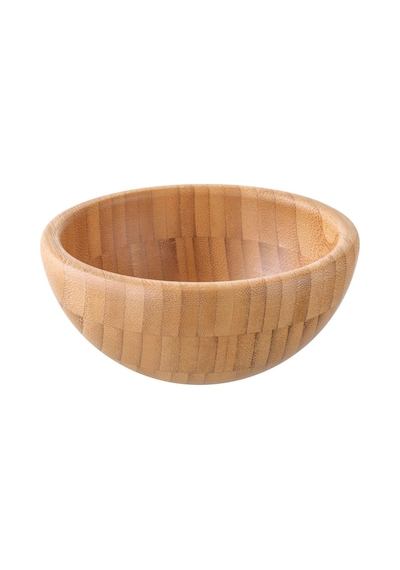 Ikea Blanda Matt Ahşap Servis Kasesi - Bambu - 12 Cm Çap