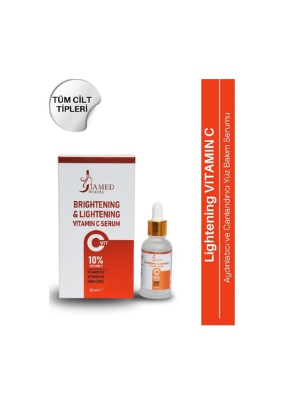 Jamed Beauty Aydınlatıcı ve Canlandırıcı Vitamin C Serum 30 ML
