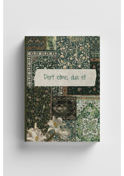 Sufi Serisi 1 Dert Etme, Dua Et İslami Defter Ayet-hadisli Çok Renkli
