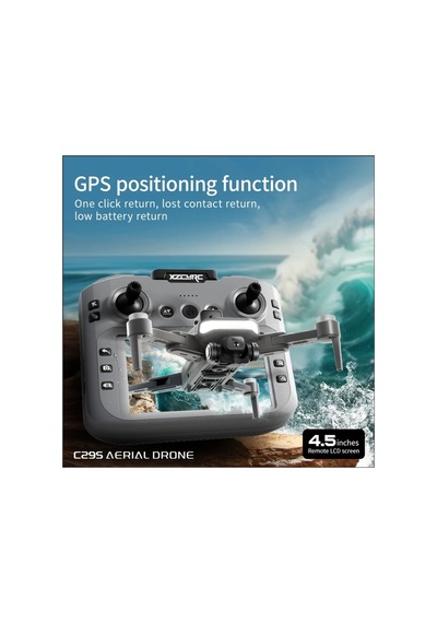 Gps Li Drone Ekranlı Uzaktan Kumanda App Destekli Quadcopter Brushless Motor 4k Kamera