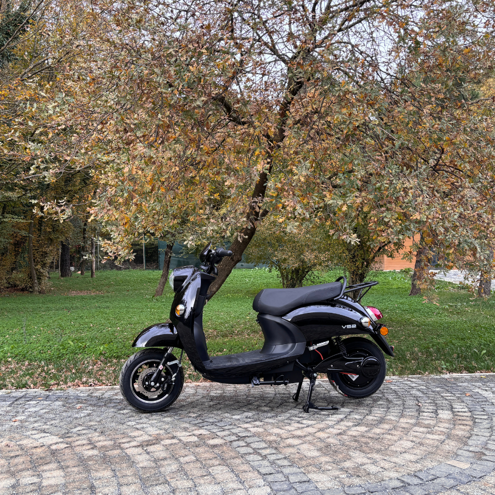 Volta Vs2 Elektrikli Motosiklet Siyah