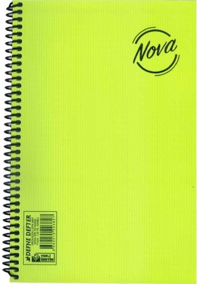 Defne Nova 72 Yaprak Kareli Defter Orta Boy Spiralli 1 Adet Defne Nova 72 Yaprak Kareli Defter Orta Boy Spiralli 1 Adet