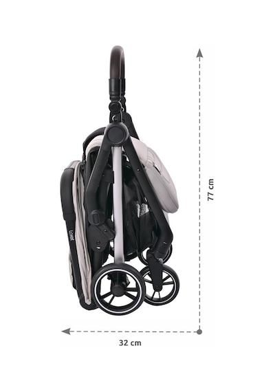 Lorelli Loret Otomatik Katlanan Kabin Boy & Travel Set Bebek Arabası - Black