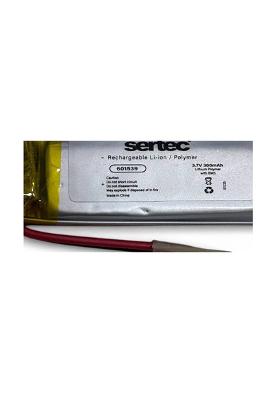 Sertec 601539 3.7v 300 Mah Li-polymer Pil Devreli/1.5a Evimdeyokyok