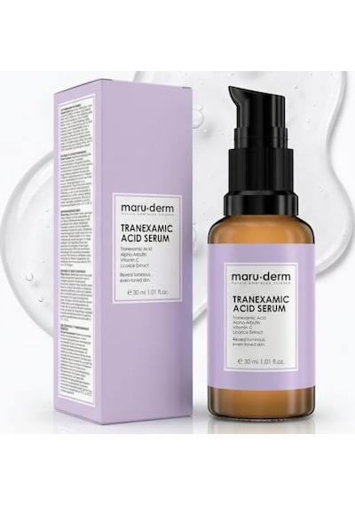 Maruderm%3 Tranexamic Acid Serum Alfa-arbutin%2 & Vitamin C İle Leke Karşıtı Aydınlatıcı Yüz Serumu, 30 Ml
