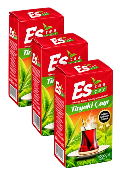 Es Tea Tiryaki Çay 3 X 1 Kg