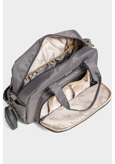 Go Bag Olivia Gri Anne Bebek Bakım Çantası