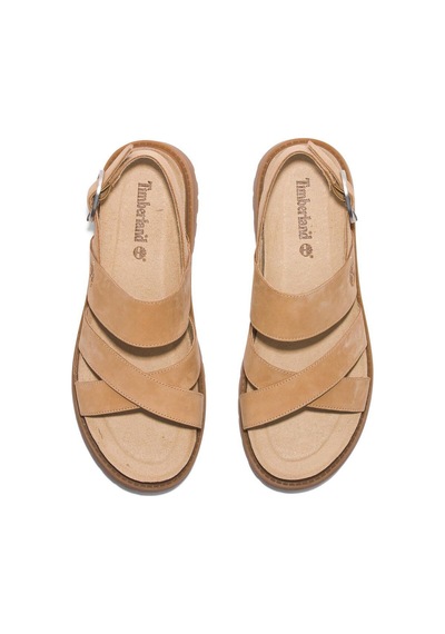 Timberland Clairemont Way Backstrap Sandalet Kadın Ayakkabısı Tb0a61t4en31 Bej