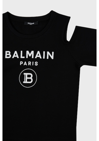Balmain Çocuk Sweat 6m4020 Mx270 930 Siyah
