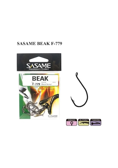 Sasame Beak F-779 Black Nickel Iğne (378489152)