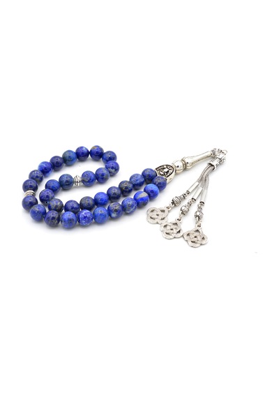 Hakiki Doğal Lapis Lazuli Taşı Tesbih