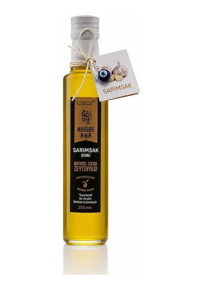 Badavut Sarımsaklısı Sarımsak Çeşnili Sızma Zeytinyağı - 250 Ml
