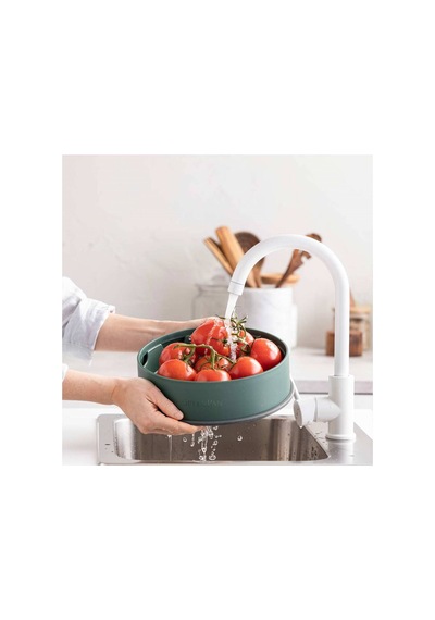 Greenpan Steamy Buharda Pişirici 24 Cm Yeşil