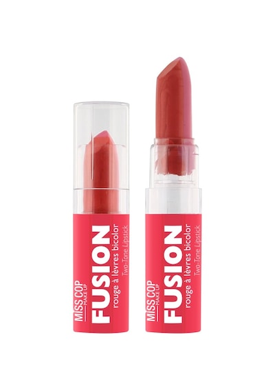 Miss Cop Fusion Two Tone Lipstick 02 Corail