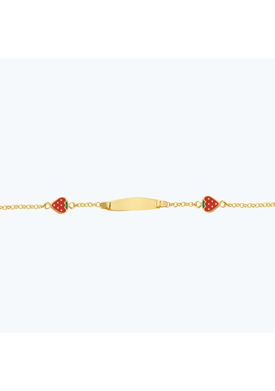 Altınbaş 22 Ayar Altın Çocuk Çilek Künye Bjrbl0025-25925 Renkli