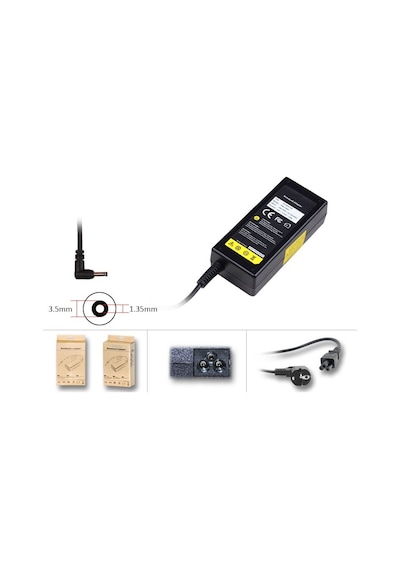 Teknikshop Casper Nirvana C400.5005-4U00X 19V 2.37A Uyumlu Adaptör, Şarj Ale