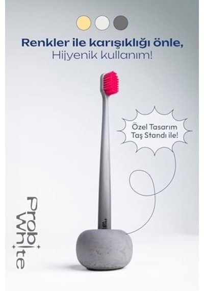 Diş Fırçası Himalaya - Gri Açık Ahşap