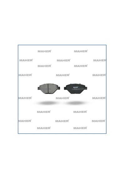 Fren balata megane II 02-08 ön 18.30mm 410609192r