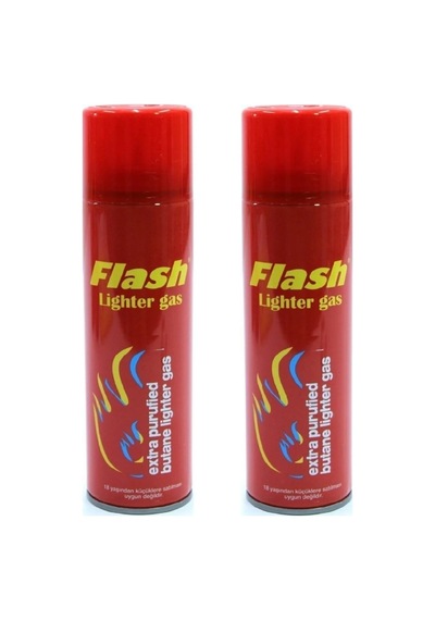 Flash Çakmak Gazı 2 Adet Tüm Çakmaklar Için