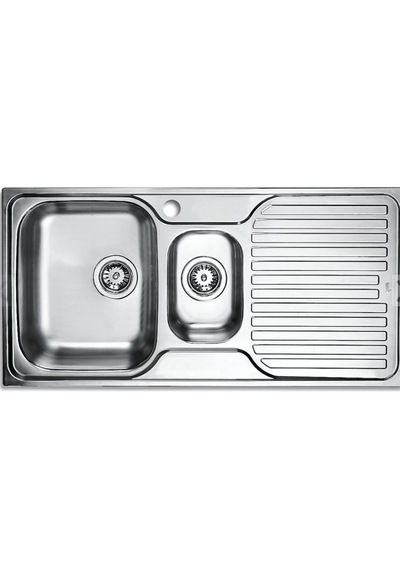 Teka Princess 60 1½b 1D Sağ Damlalıklı Parlak Eviye