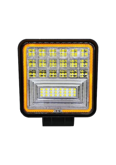 Kare Kırmızı Angelli Sis Lambası 12-24V Lass312