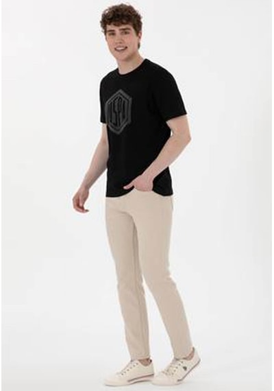 U.S. Polo Assn. Gaston Siyah Erkek T-shirt 2107294