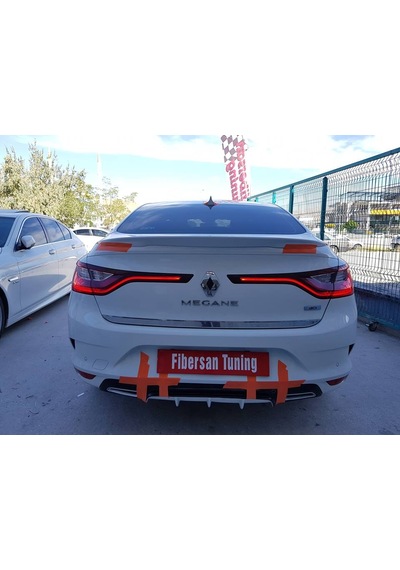 Renault Megane 4 Spoiler--Fibersan Tuning