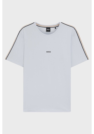 Boss Erkek T Shirt 50545930 052 Açık Mavi Açik Mavi